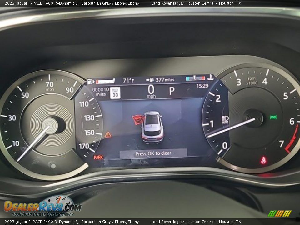 2023 Jaguar F-PACE P400 R-Dynamic S Gauges Photo #15