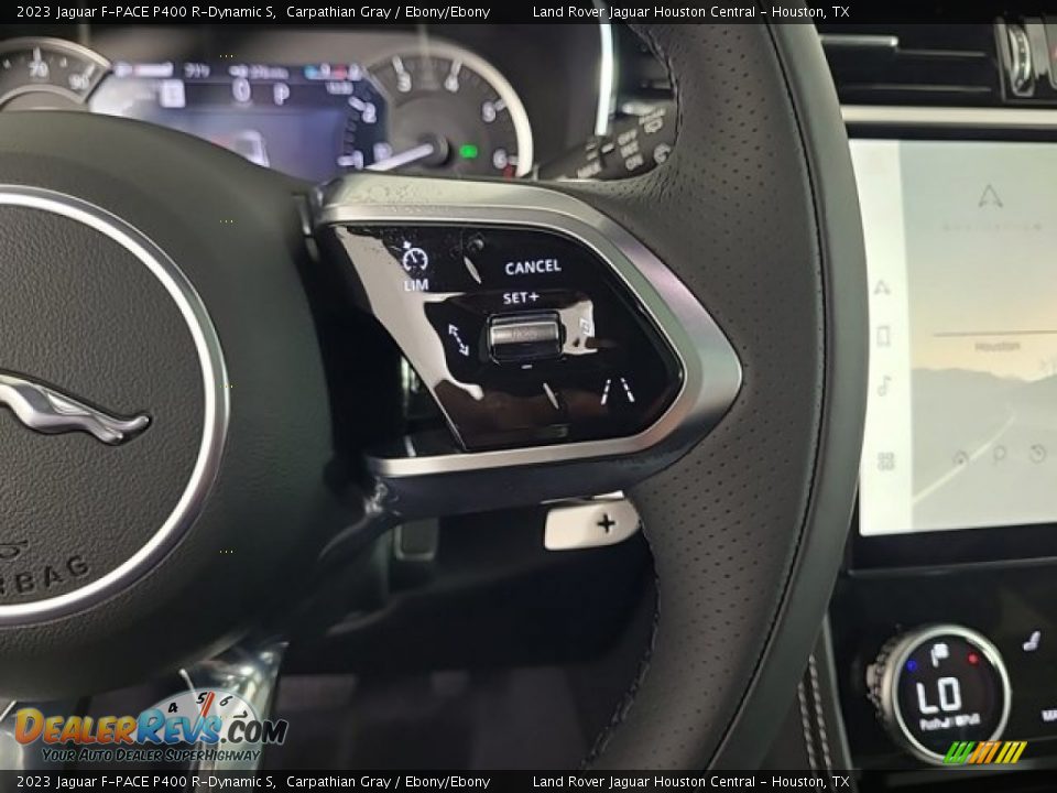 2023 Jaguar F-PACE P400 R-Dynamic S Steering Wheel Photo #19