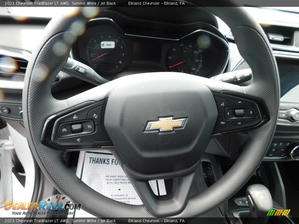 2023 Chevrolet TrailBlazer LT AWD Summit White / Jet Black Photo #21