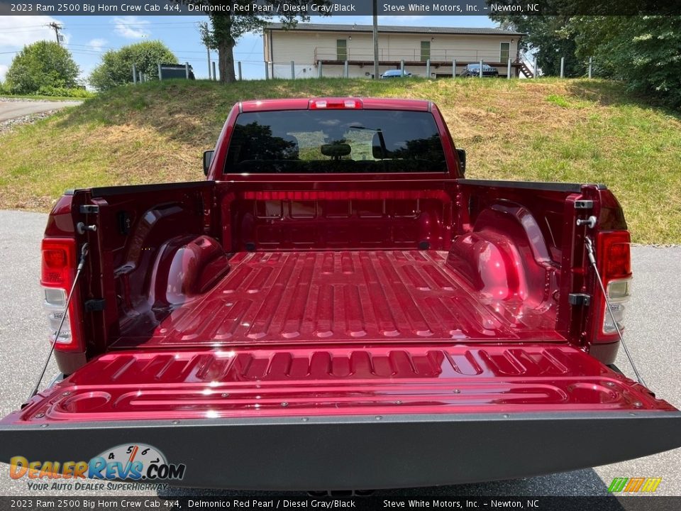 2023 Ram 2500 Big Horn Crew Cab 4x4 Delmonico Red Pearl / Diesel Gray/Black Photo #8