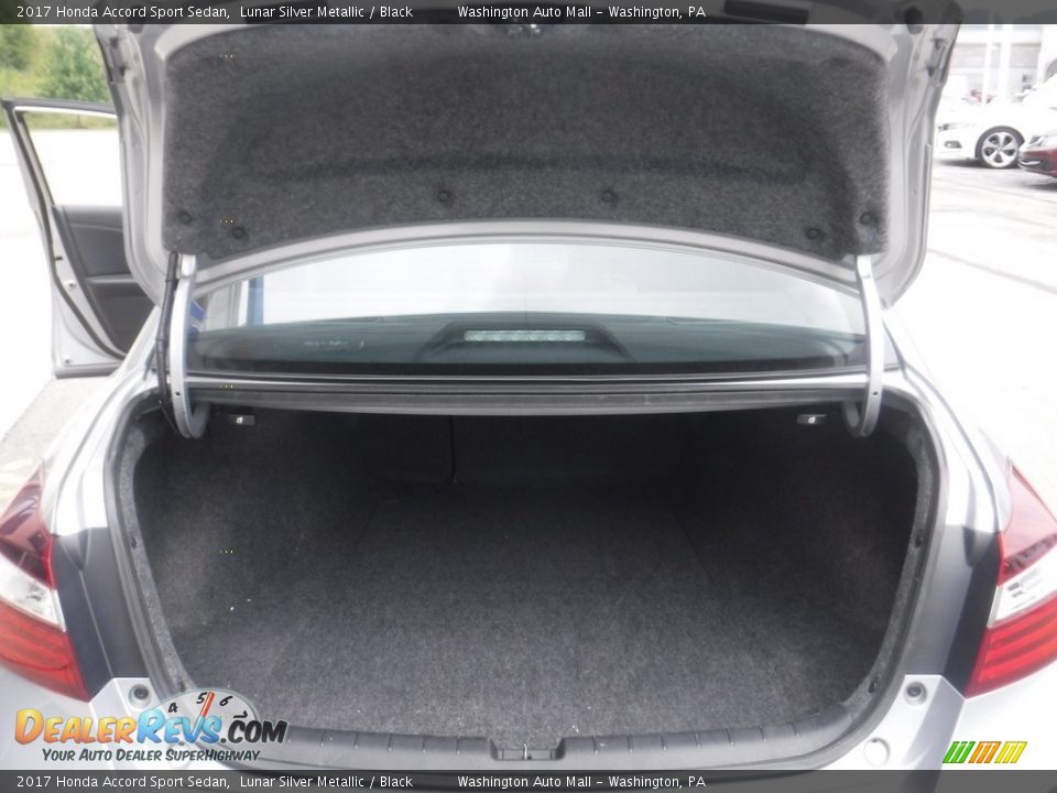 2017 Honda Accord Sport Sedan Lunar Silver Metallic / Black Photo #26