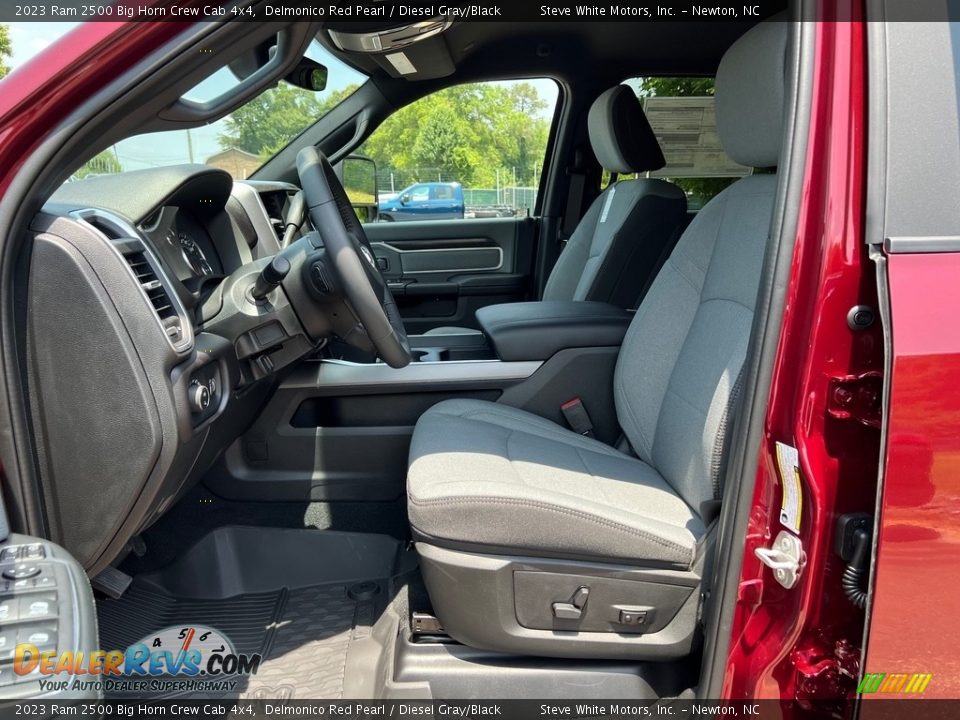 Front Seat of 2023 Ram 2500 Big Horn Crew Cab 4x4 Photo #11