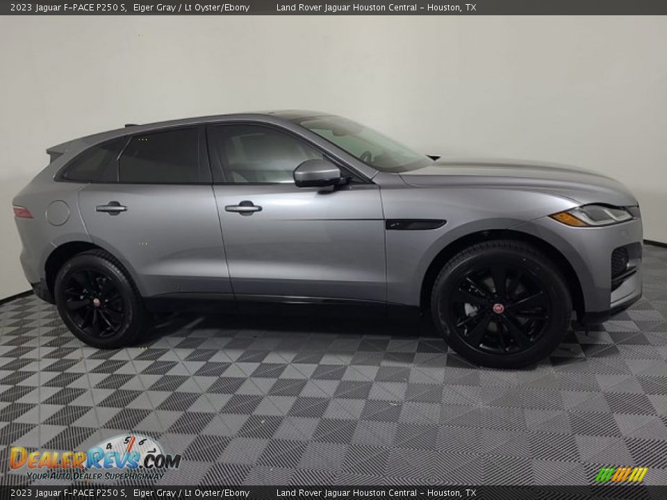 2023 Jaguar F-PACE P250 S Eiger Gray / Lt Oyster/Ebony Photo #11