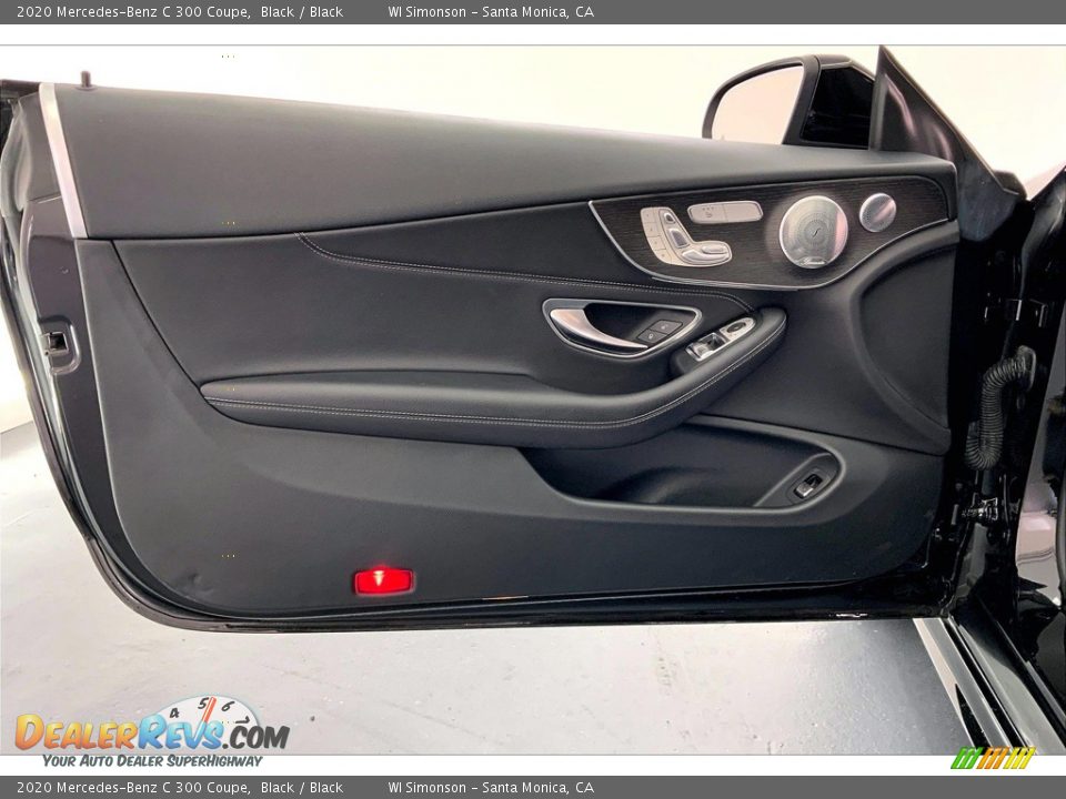 2020 Mercedes-Benz C 300 Coupe Black / Black Photo #26