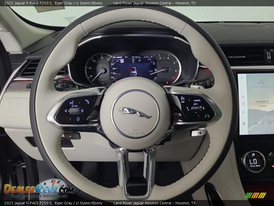 2023 Jaguar F-PACE P250 S Steering Wheel Photo #17