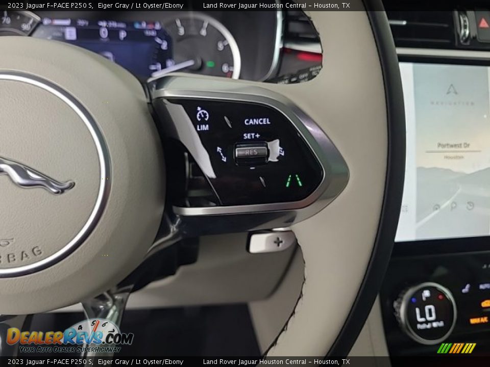 2023 Jaguar F-PACE P250 S Steering Wheel Photo #19