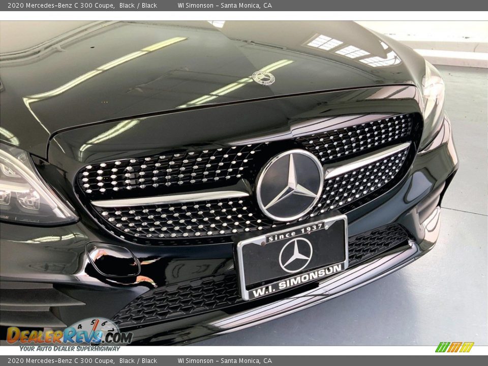 2020 Mercedes-Benz C 300 Coupe Black / Black Photo #30