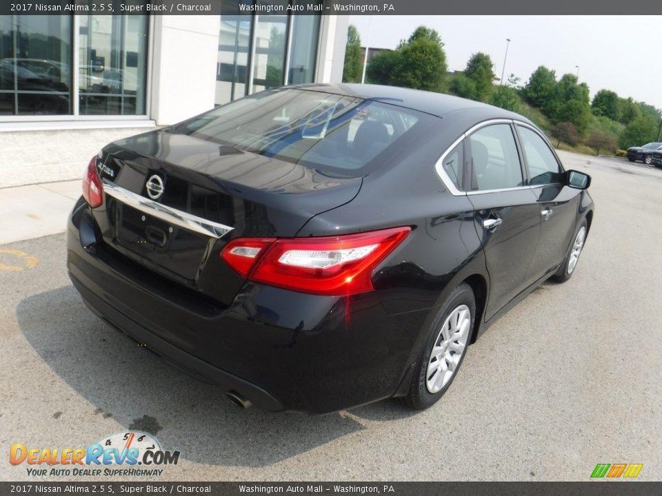 2017 Nissan Altima 2.5 S Super Black / Charcoal Photo #9