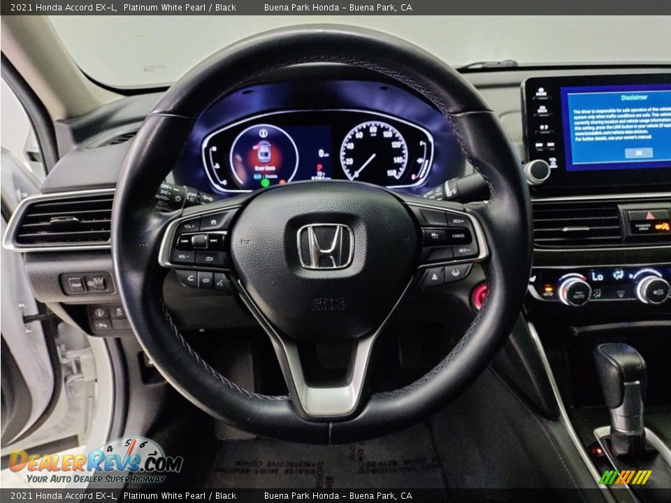 2021 Honda Accord EX-L Steering Wheel Photo #15