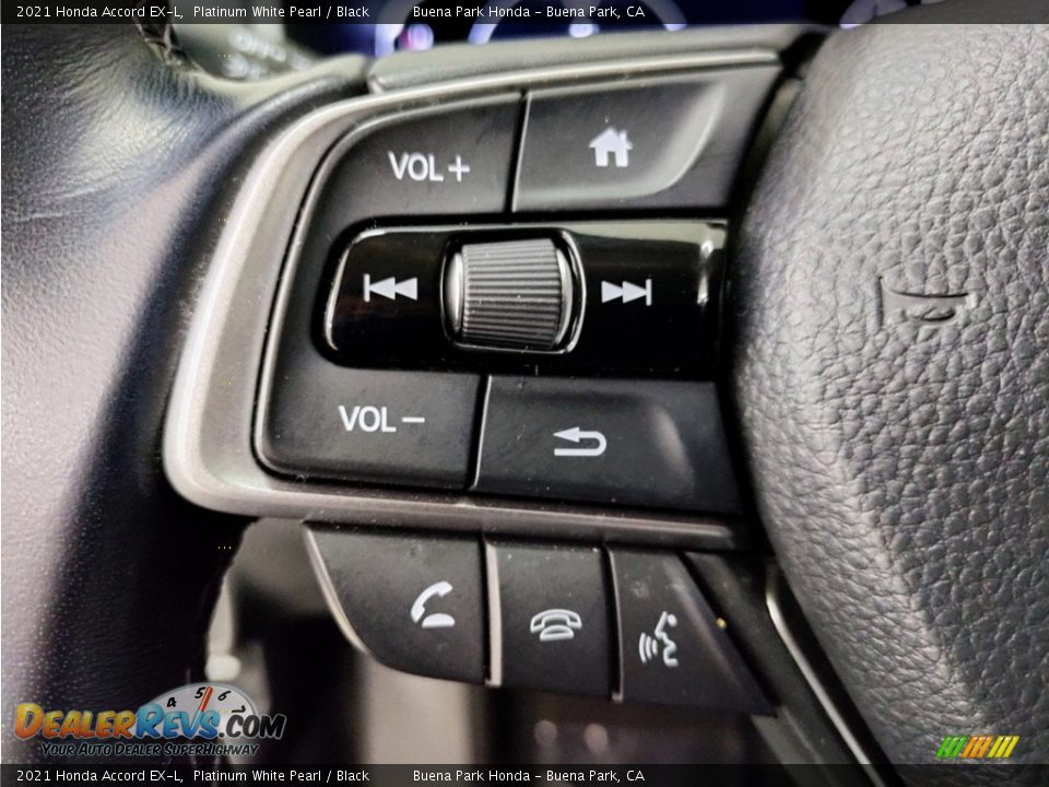 2021 Honda Accord EX-L Steering Wheel Photo #16