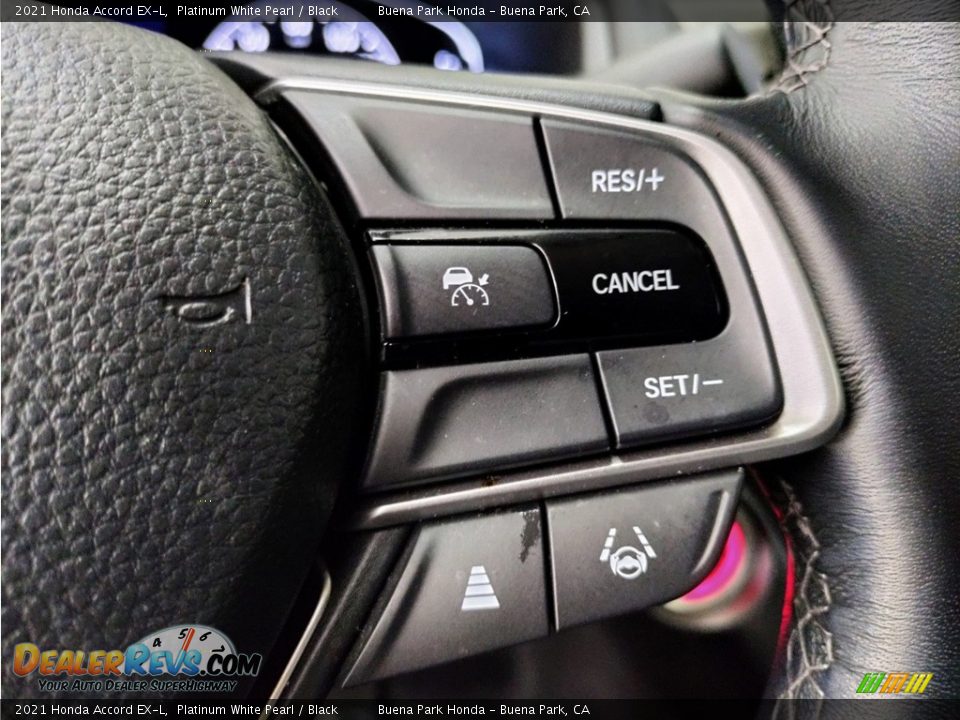 2021 Honda Accord EX-L Steering Wheel Photo #17