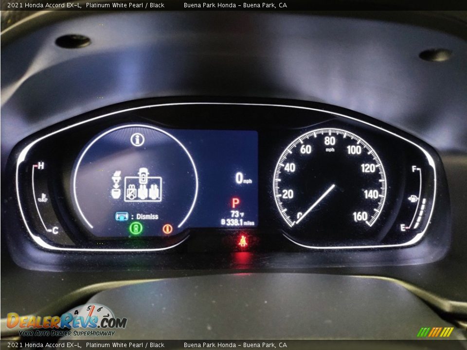 2021 Honda Accord EX-L Gauges Photo #18