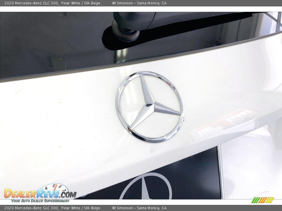 2020 Mercedes-Benz GLC 300 Polar White / Silk Beige Photo #7