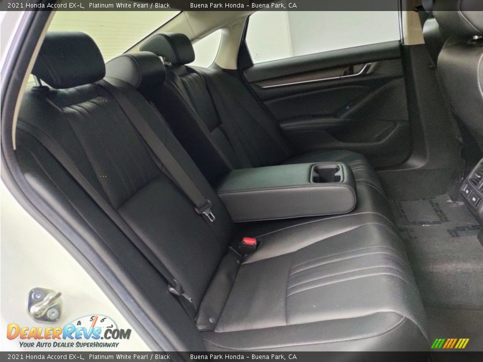 Rear Seat of 2021 Honda Accord EX-L Photo #29