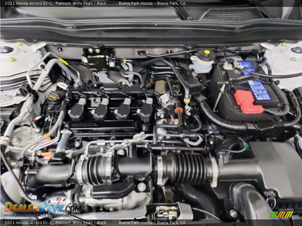 2021 Honda Accord EX-L 1.5 Liter Turbocharged DOHC 16-Valve i-VTEC 4 Cylinder Engine Photo #32