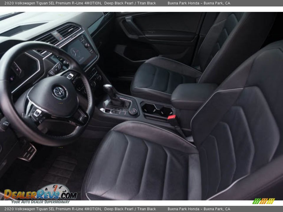 Titan Black Interior - 2020 Volkswagen Tiguan SEL Premium R-Line 4MOTION Photo #3