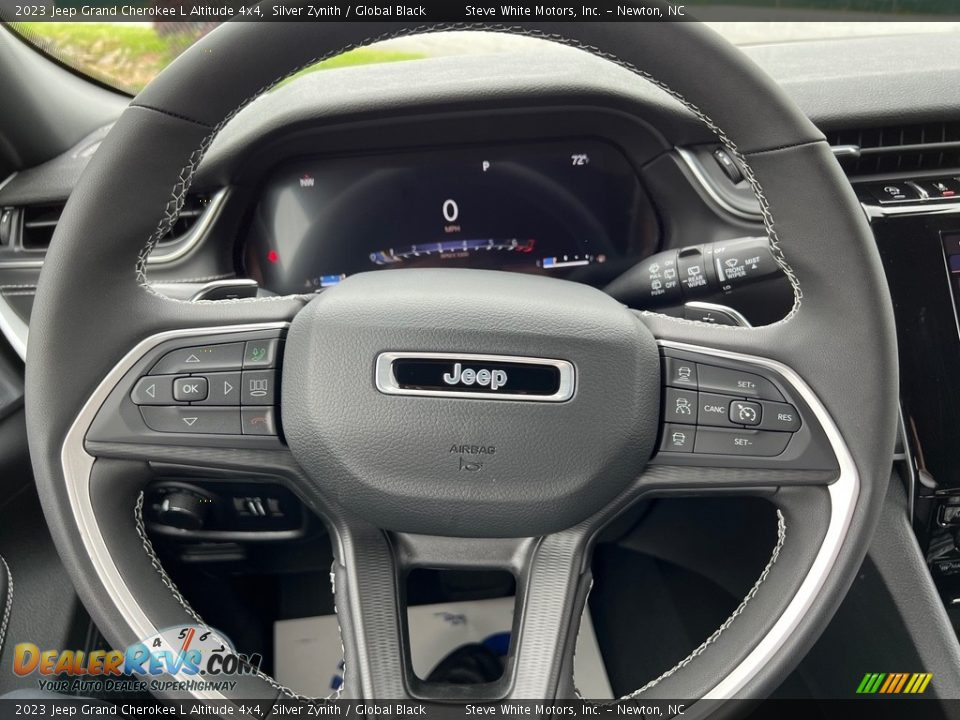 2023 Jeep Grand Cherokee L Altitude 4x4 Steering Wheel Photo #20