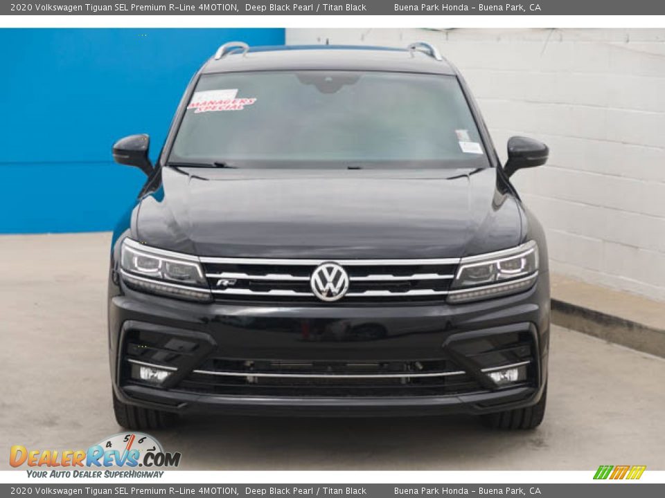 2020 Volkswagen Tiguan SEL Premium R-Line 4MOTION Deep Black Pearl / Titan Black Photo #7