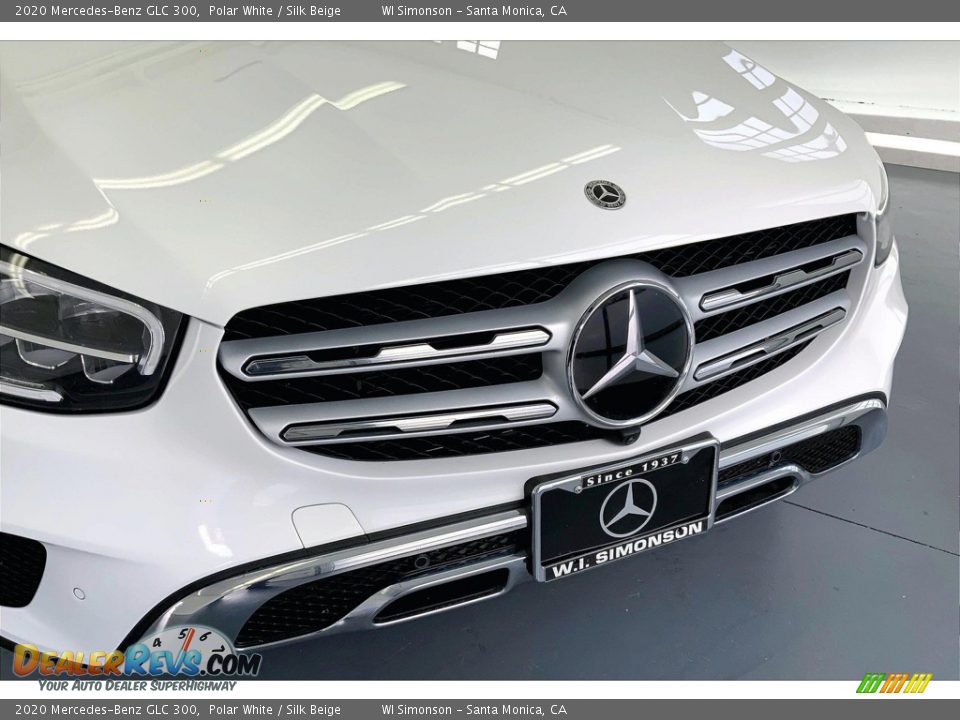 2020 Mercedes-Benz GLC 300 Polar White / Silk Beige Photo #30