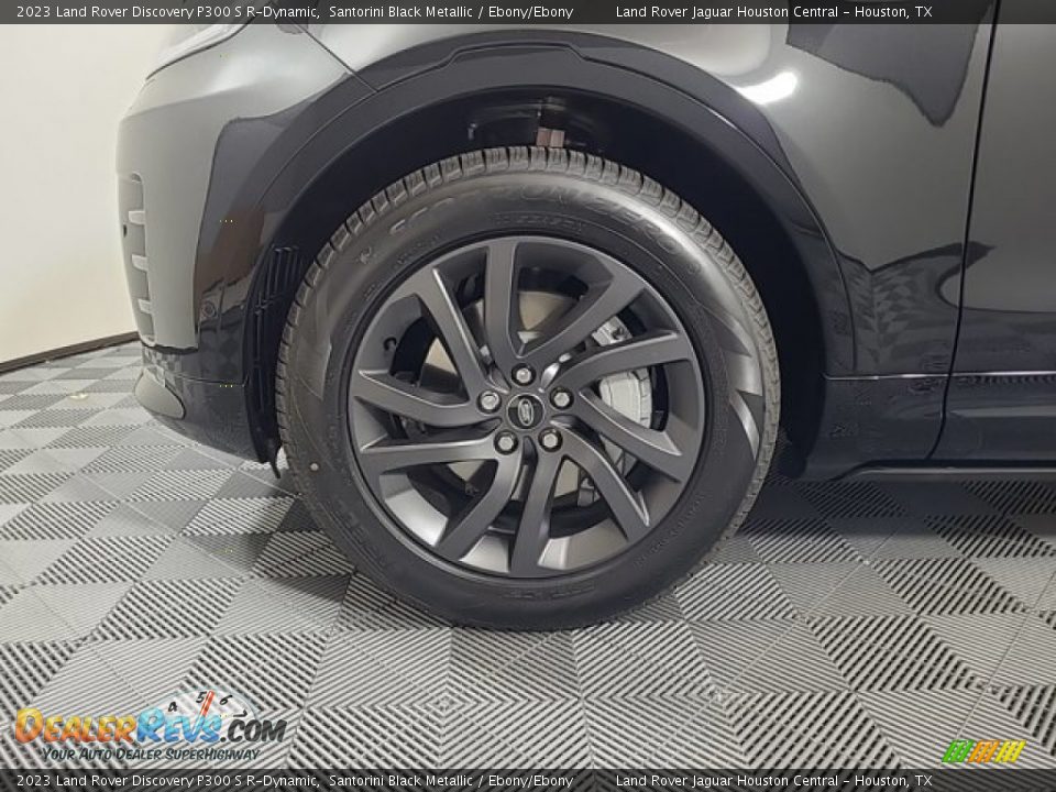 2023 Land Rover Discovery P300 S R-Dynamic Santorini Black Metallic / Ebony/Ebony Photo #9