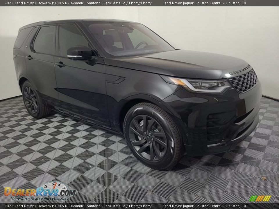 2023 Land Rover Discovery P300 S R-Dynamic Santorini Black Metallic / Ebony/Ebony Photo #12