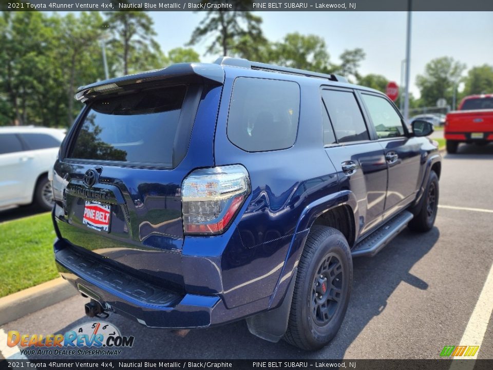 2021 Toyota 4Runner Venture 4x4 Nautical Blue Metallic / Black/Graphite Photo #3
