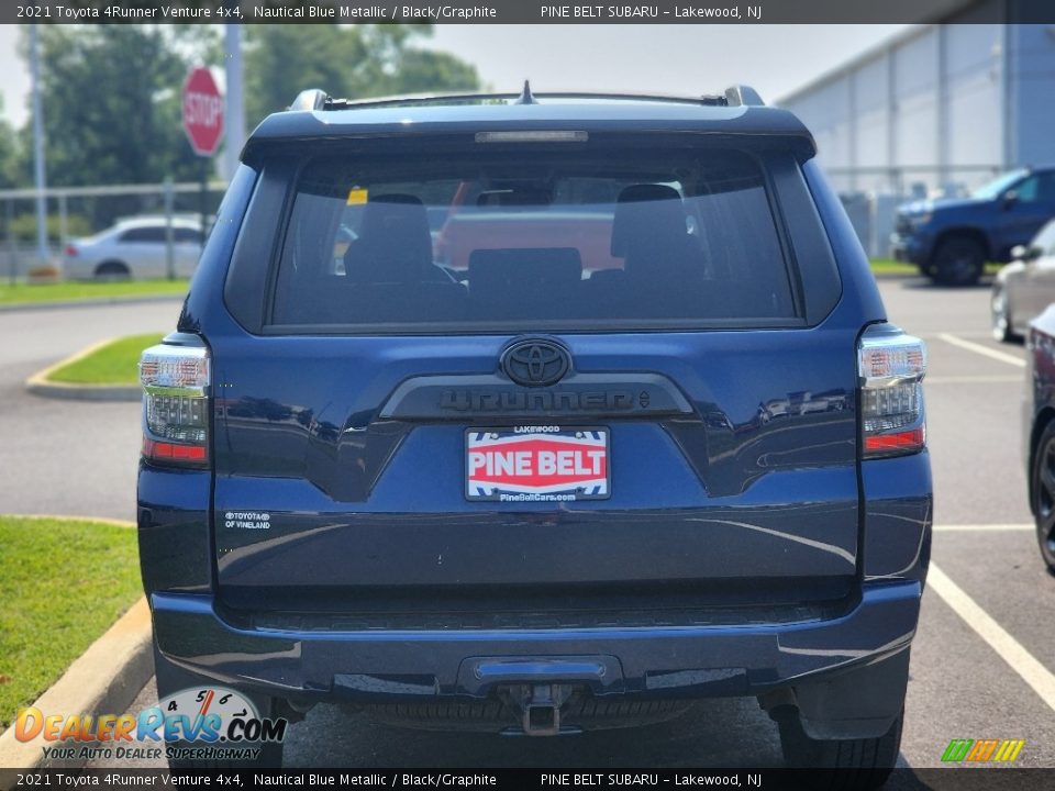 2021 Toyota 4Runner Venture 4x4 Nautical Blue Metallic / Black/Graphite Photo #4