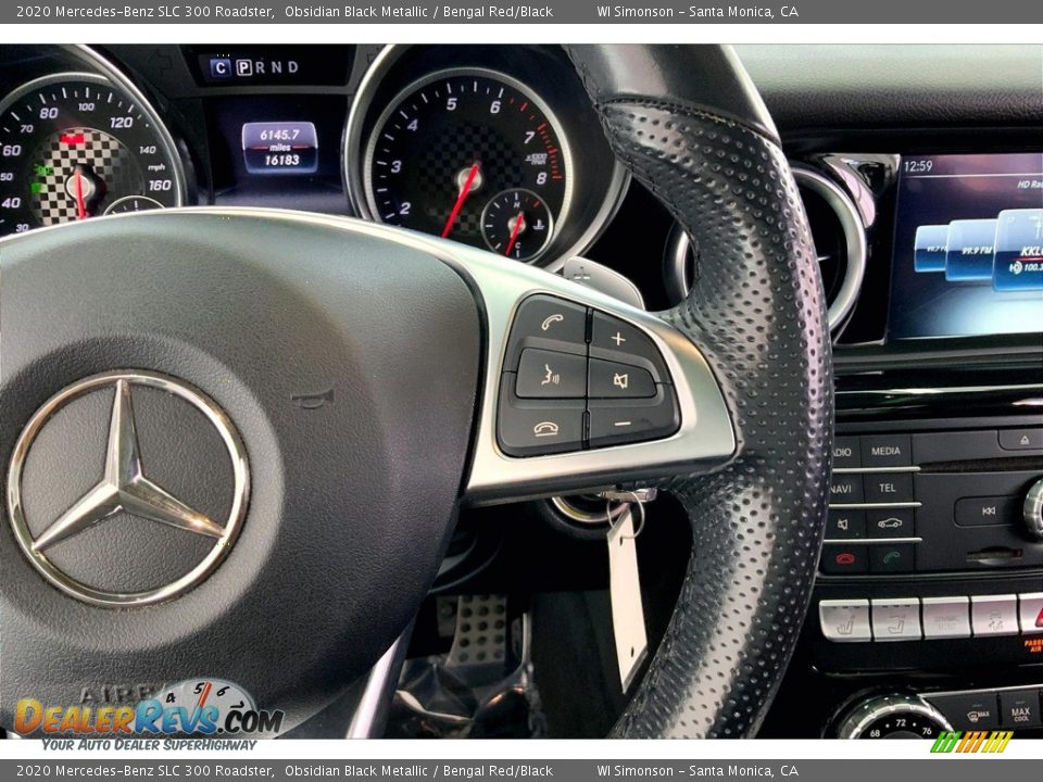 2020 Mercedes-Benz SLC 300 Roadster Steering Wheel Photo #18