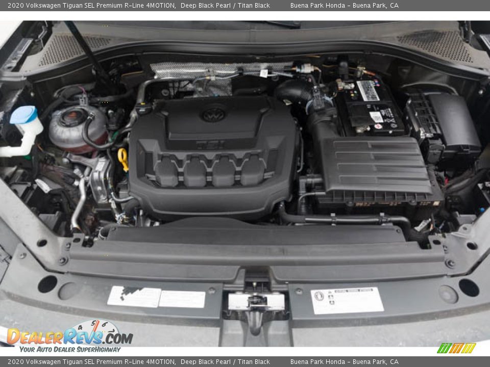 2020 Volkswagen Tiguan SEL Premium R-Line 4MOTION 2.0 Liter TSI Turbocharged DOHC 16-Valve VVT 4 Cylinder Engine Photo #36