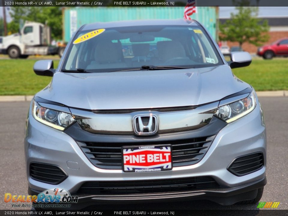 2020 Honda HR-V LX AWD Lunar Silver Metallic / Gray Photo #10