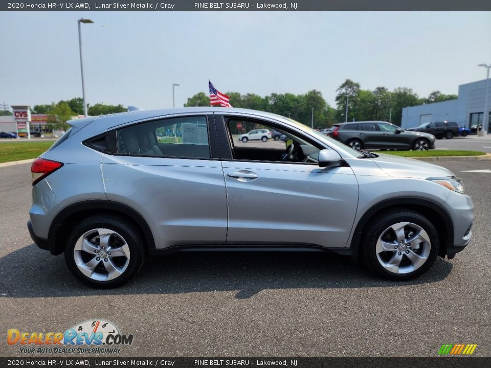 2020 Honda HR-V LX AWD Lunar Silver Metallic / Gray Photo #15