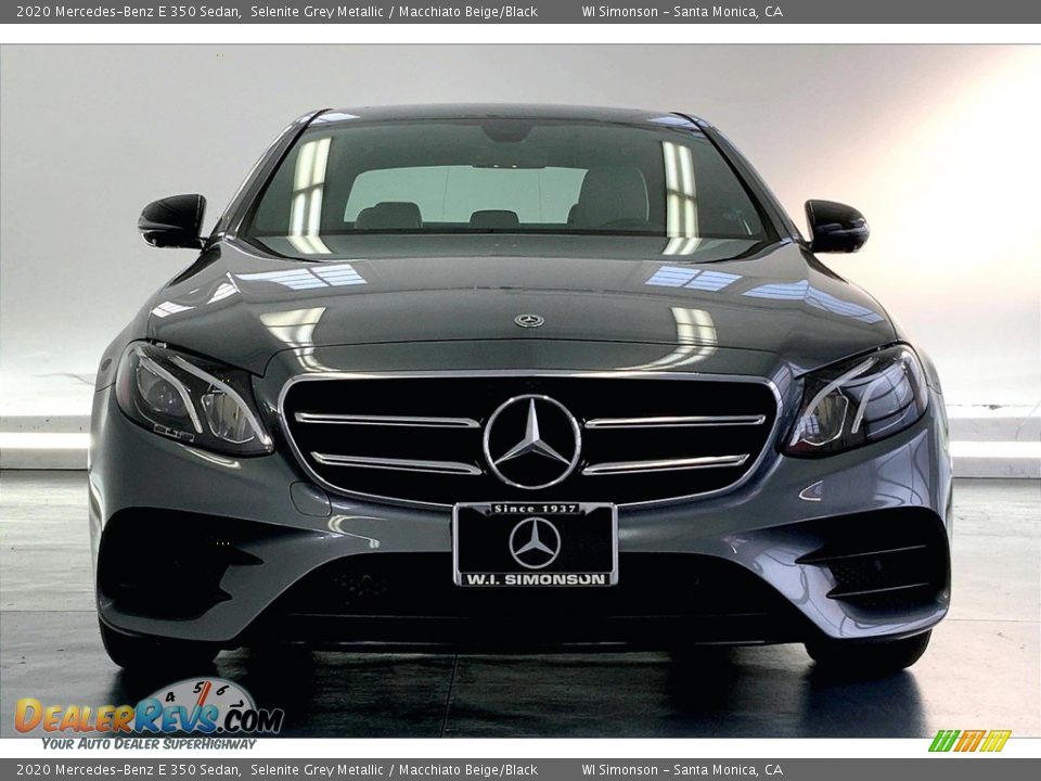 2020 Mercedes-Benz E 350 Sedan Selenite Grey Metallic / Macchiato Beige/Black Photo #2