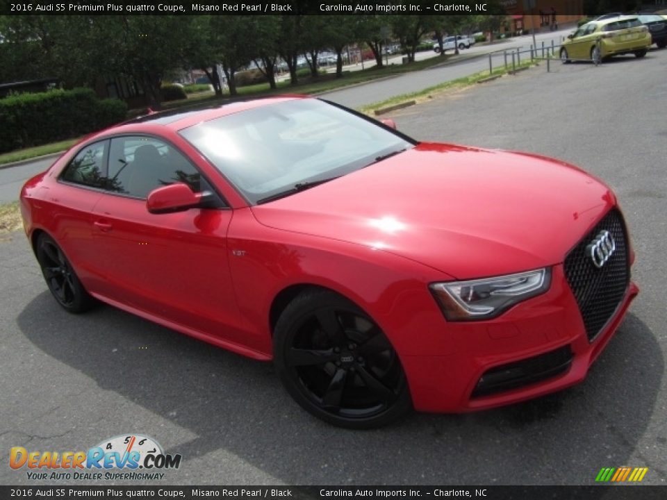 2016 Audi S5 Premium Plus quattro Coupe Misano Red Pearl / Black Photo #3