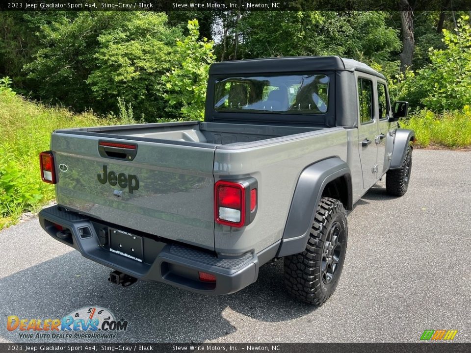 2023 Jeep Gladiator Sport 4x4 Sting-Gray / Black Photo #6