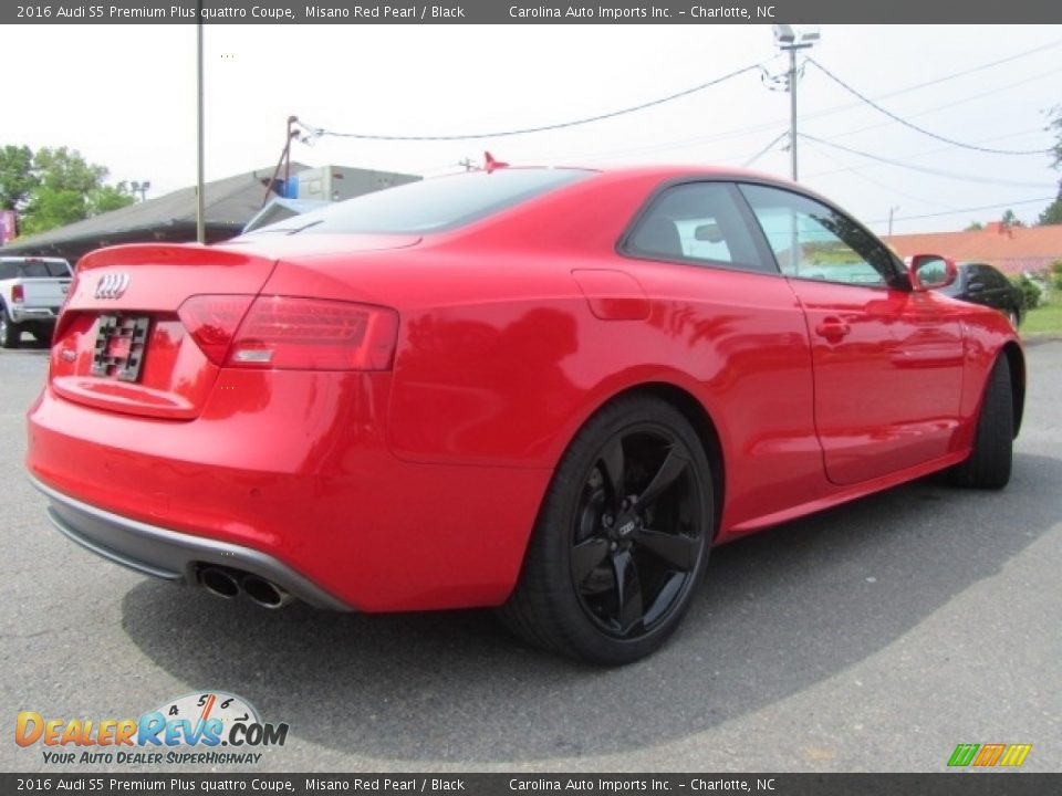 2016 Audi S5 Premium Plus quattro Coupe Misano Red Pearl / Black Photo #8