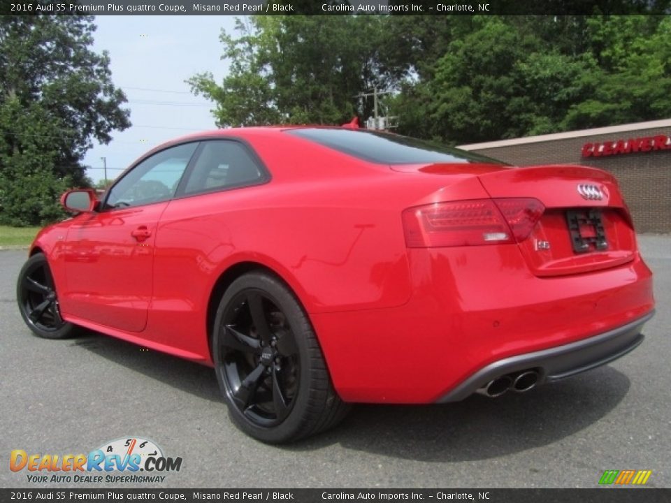 2016 Audi S5 Premium Plus quattro Coupe Misano Red Pearl / Black Photo #10