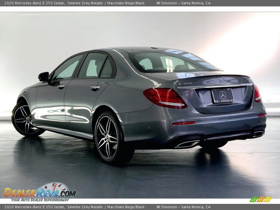 2020 Mercedes-Benz E 350 Sedan Selenite Grey Metallic / Macchiato Beige/Black Photo #10