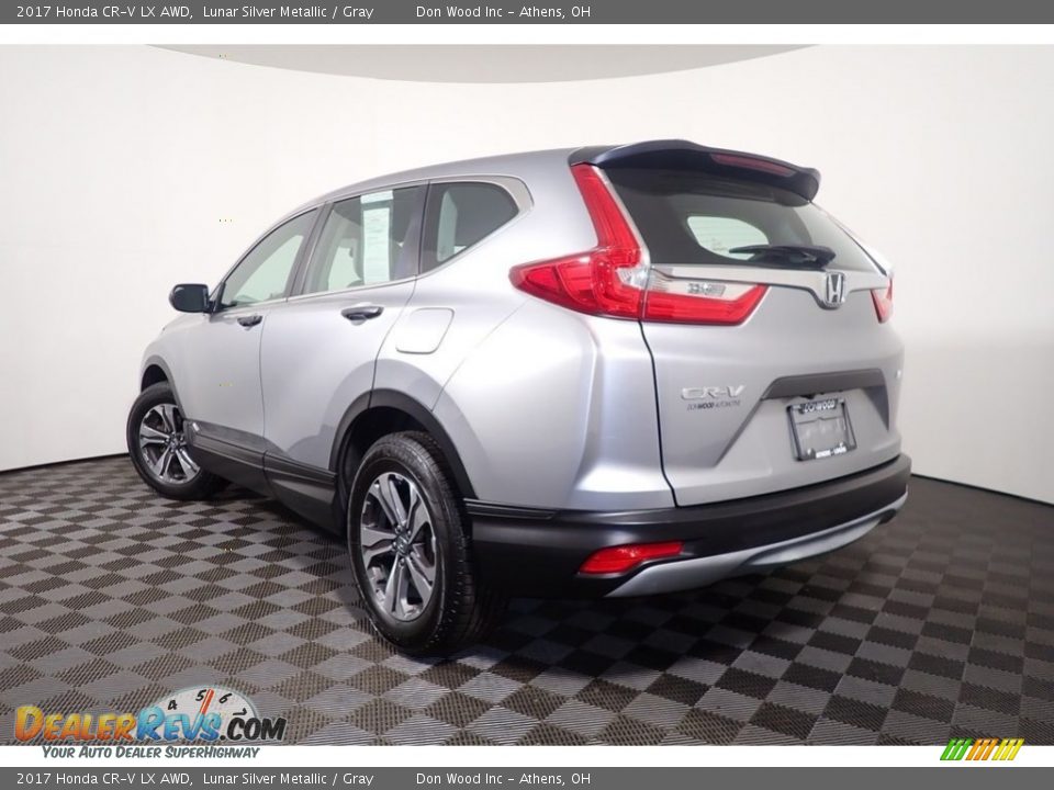 2017 Honda CR-V LX AWD Lunar Silver Metallic / Gray Photo #9