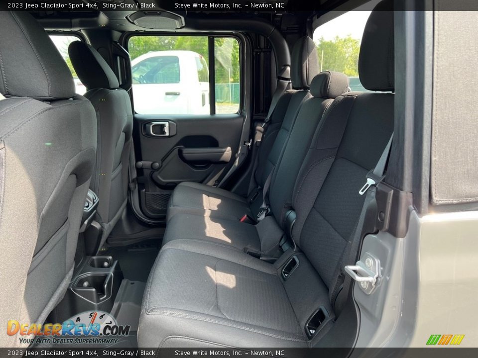 Rear Seat of 2023 Jeep Gladiator Sport 4x4 Photo #14
