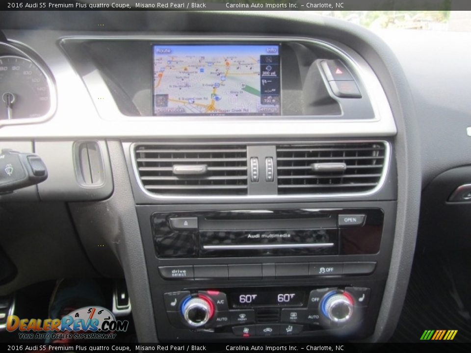 Controls of 2016 Audi S5 Premium Plus quattro Coupe Photo #16