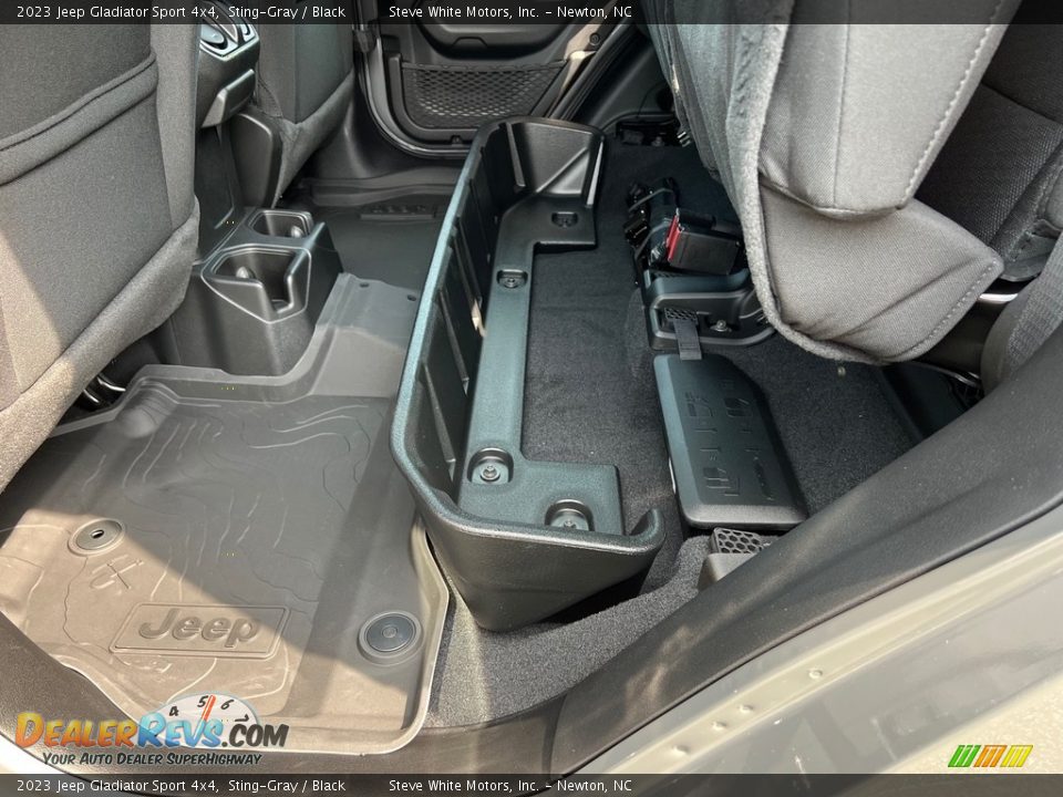 Rear Seat of 2023 Jeep Gladiator Sport 4x4 Photo #15