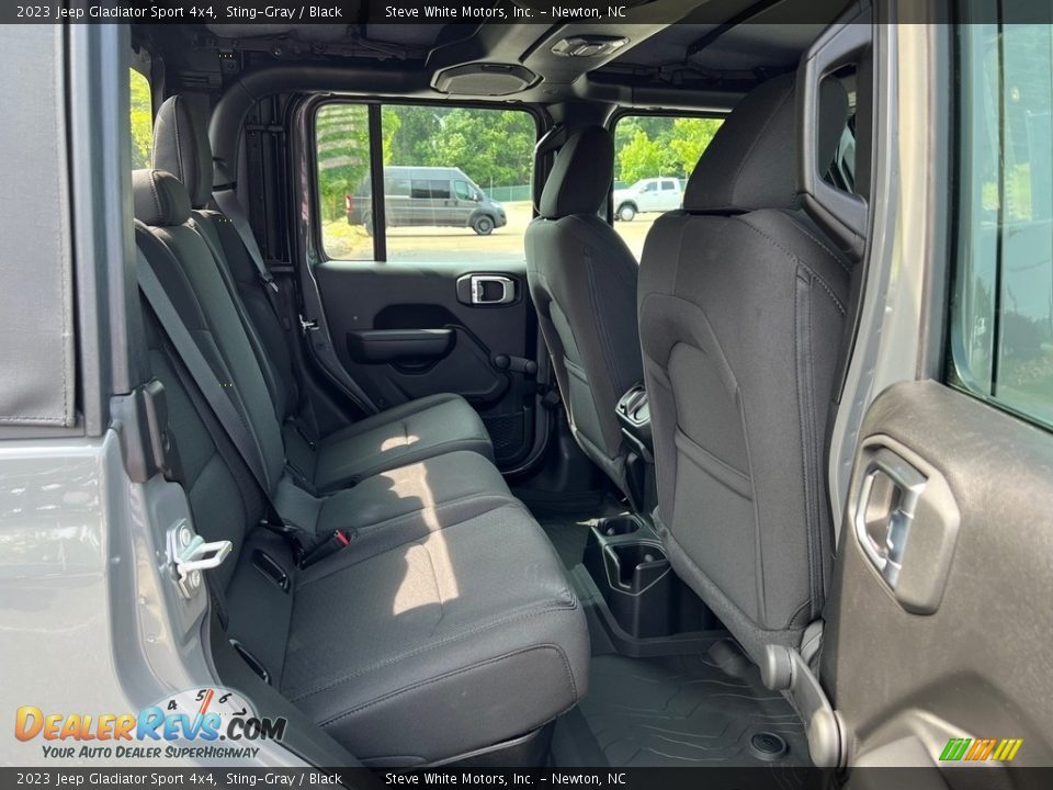 Rear Seat of 2023 Jeep Gladiator Sport 4x4 Photo #16