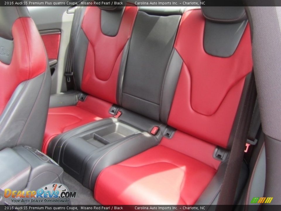 Rear Seat of 2016 Audi S5 Premium Plus quattro Coupe Photo #20