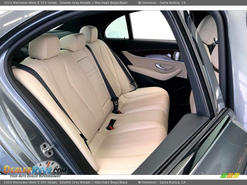 2020 Mercedes-Benz E 350 Sedan Selenite Grey Metallic / Macchiato Beige/Black Photo #19