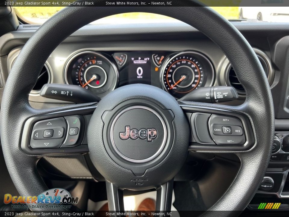 2023 Jeep Gladiator Sport 4x4 Steering Wheel Photo #19