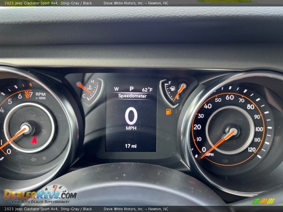 2023 Jeep Gladiator Sport 4x4 Gauges Photo #20