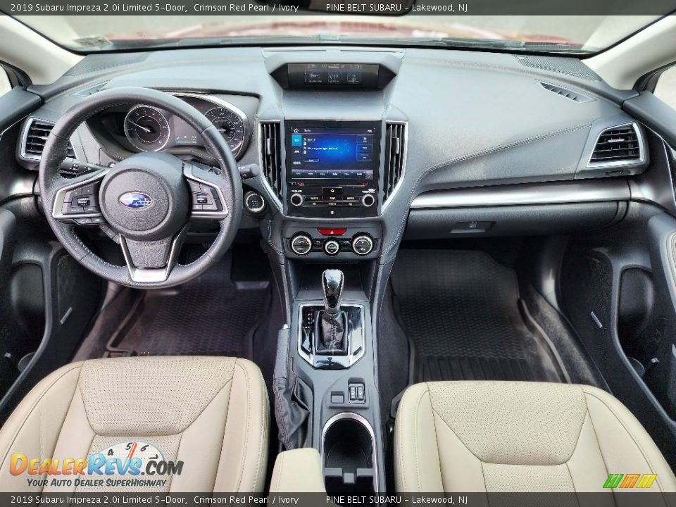 Ivory Interior - 2019 Subaru Impreza 2.0i Limited 5-Door Photo #16