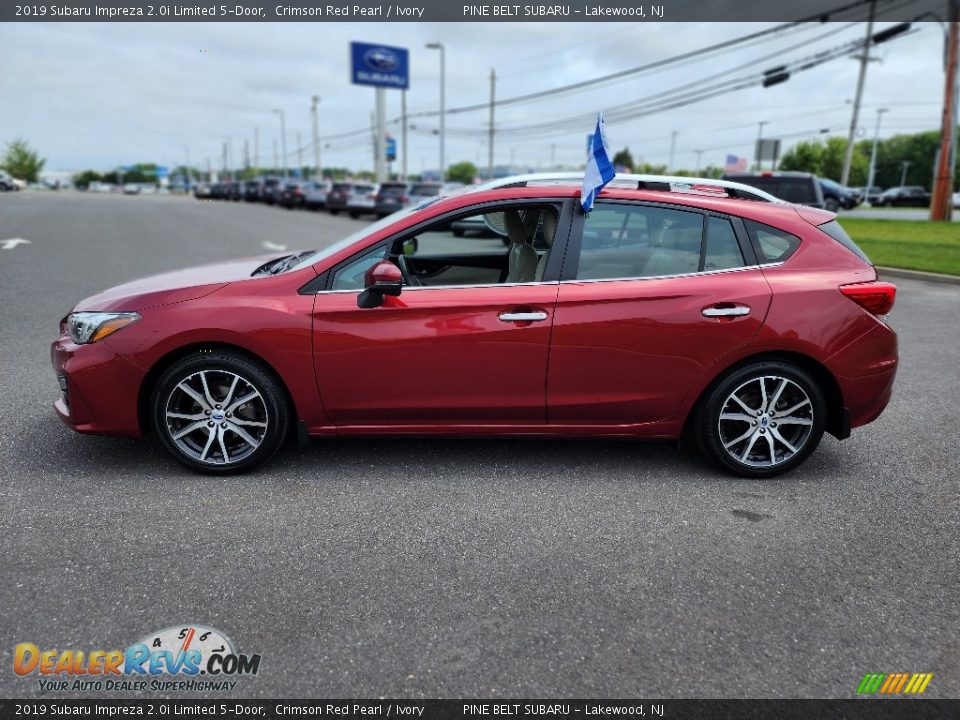 Crimson Red Pearl 2019 Subaru Impreza 2.0i Limited 5-Door Photo #18