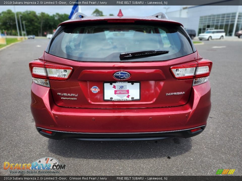 2019 Subaru Impreza 2.0i Limited 5-Door Crimson Red Pearl / Ivory Photo #20