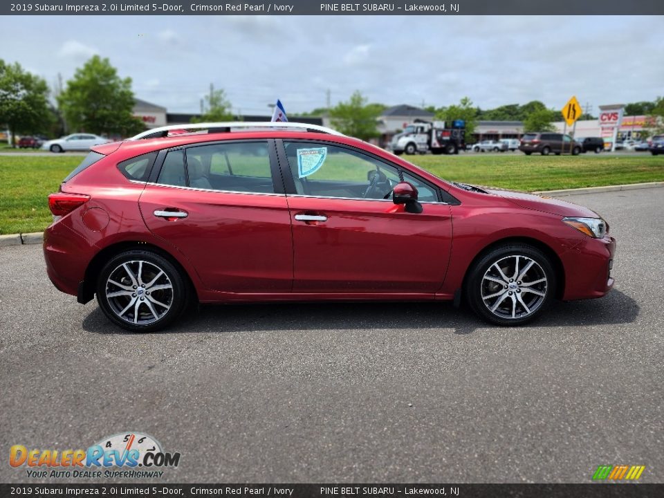 Crimson Red Pearl 2019 Subaru Impreza 2.0i Limited 5-Door Photo #22